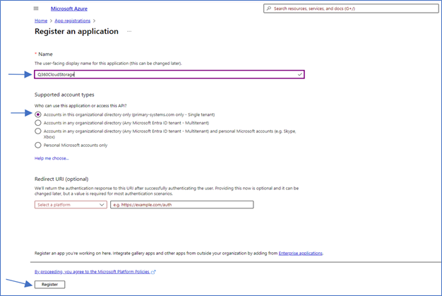 Register App