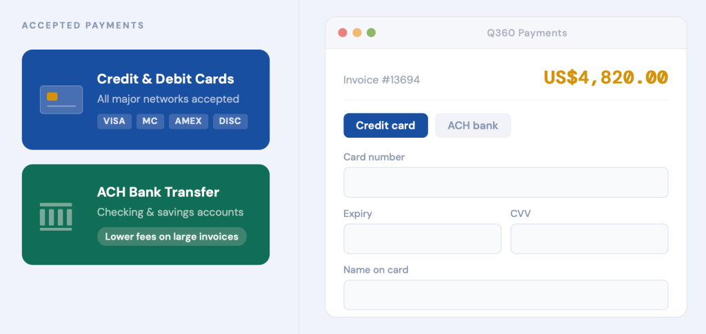 Q360 Payments -Conceptual